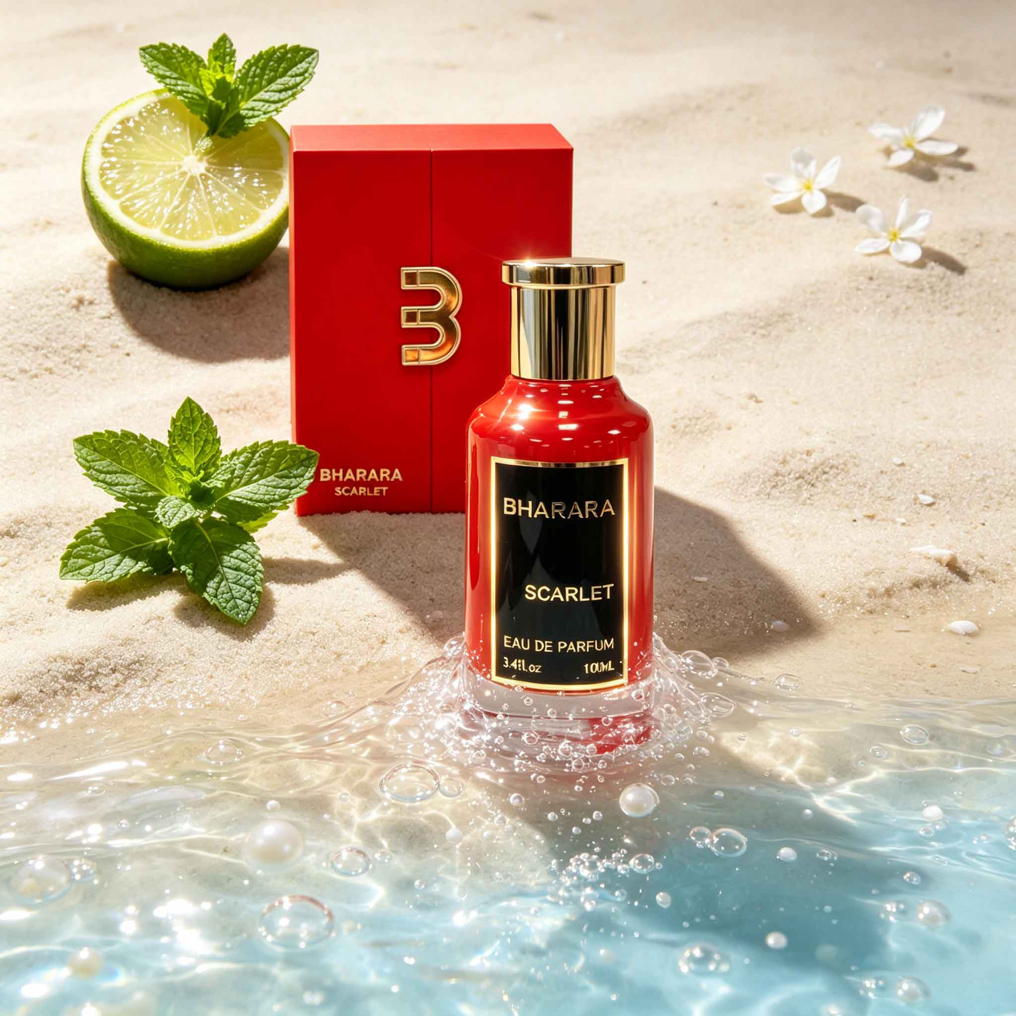 Women'S Red Formal Wear - Bharara Scarlet Eau De Parfum Aroma