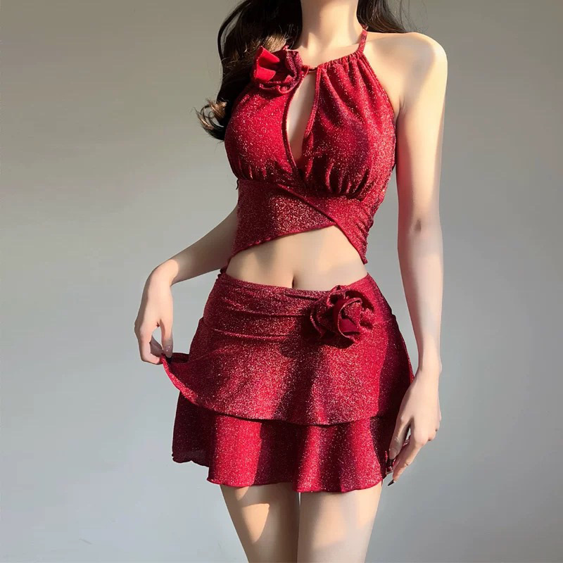 Womens Suit - Set Bikini 2 Potong Wanita Gaya