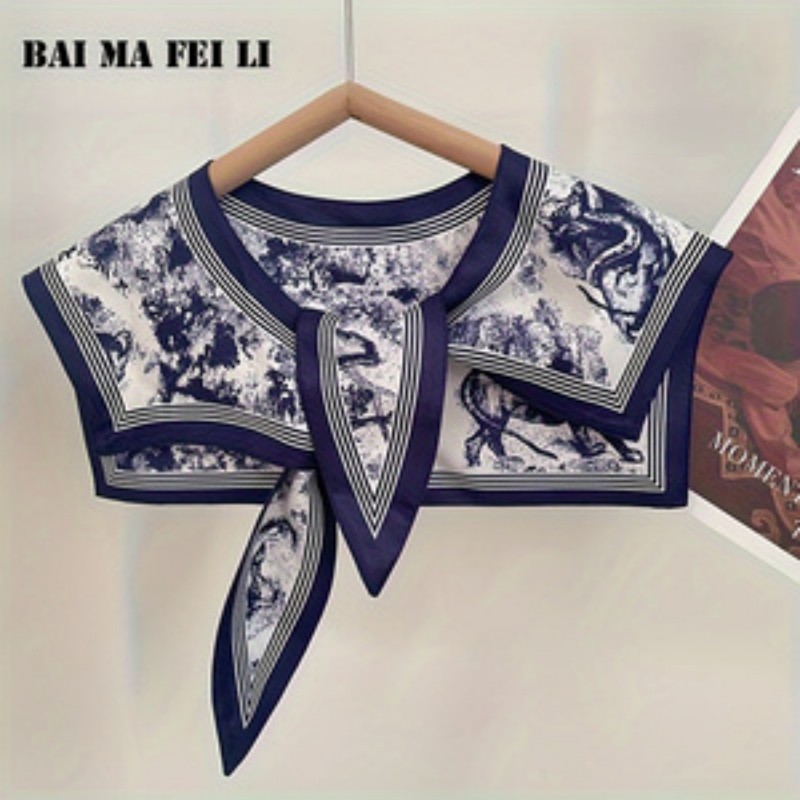 Silk Blouse - Syal Sutra Serbaguna Wanita untuk Musim