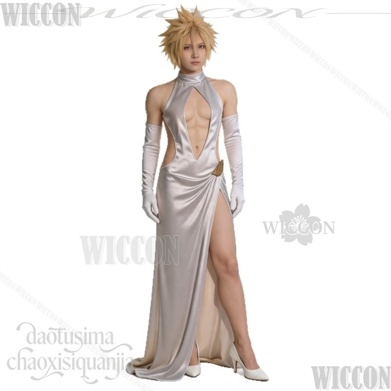 Gaun Pernikahan Belahan Tinggi - Evening Gown ulasan dan harga