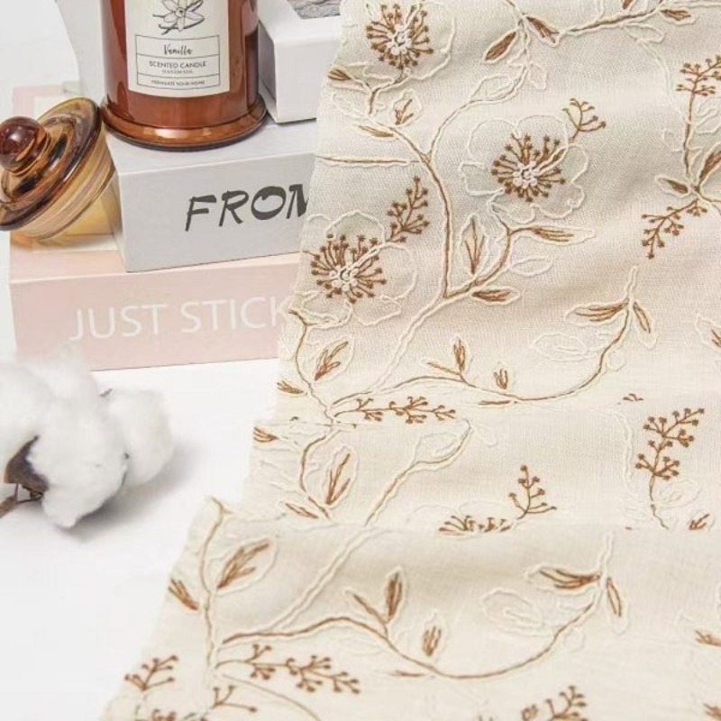 Kain Renda Tulle Bersulam, Lin - Lace Dress ulasan dan harga