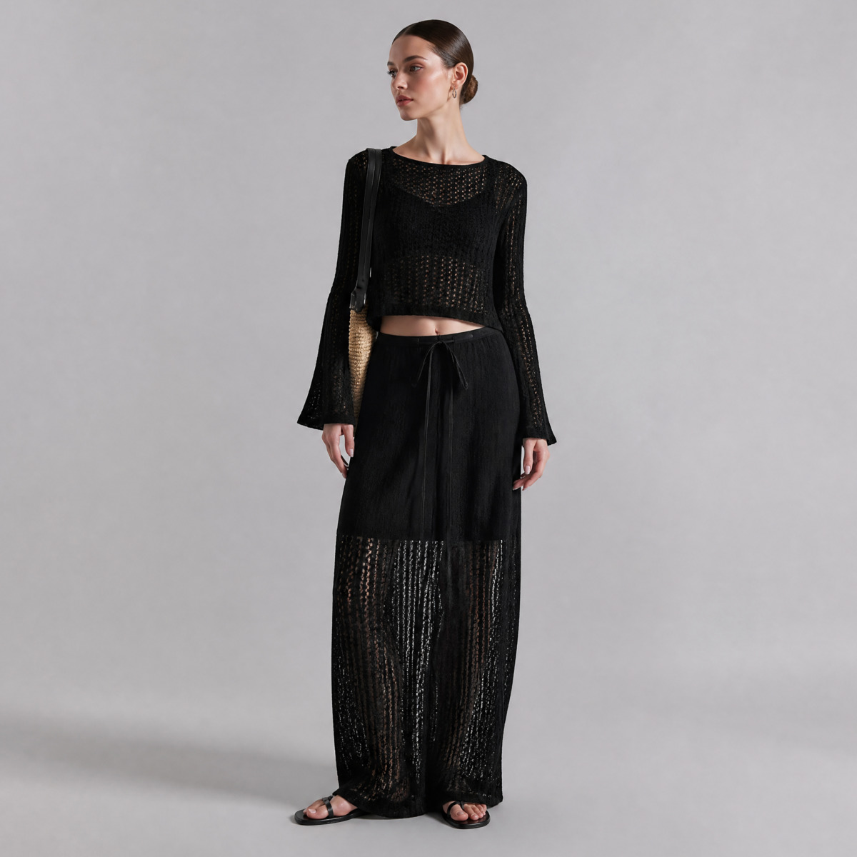 Set Rajutan Wanita IG 2026 Mod - Formal Skirt ulasan dan harga