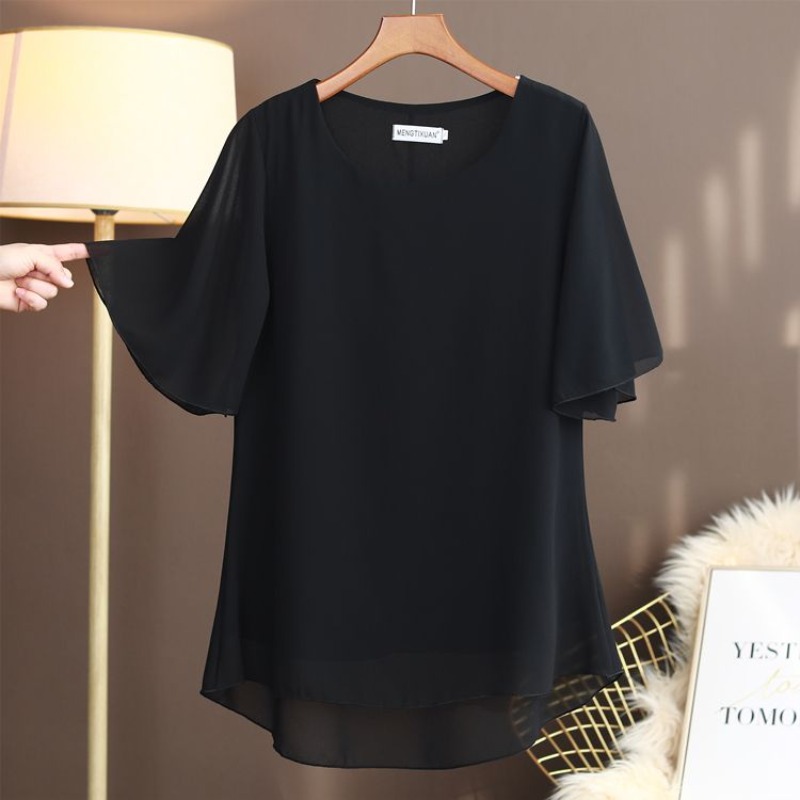 Blus Sutra Ukuran Besar Elegan - Silk Blouse ulasan dan harga