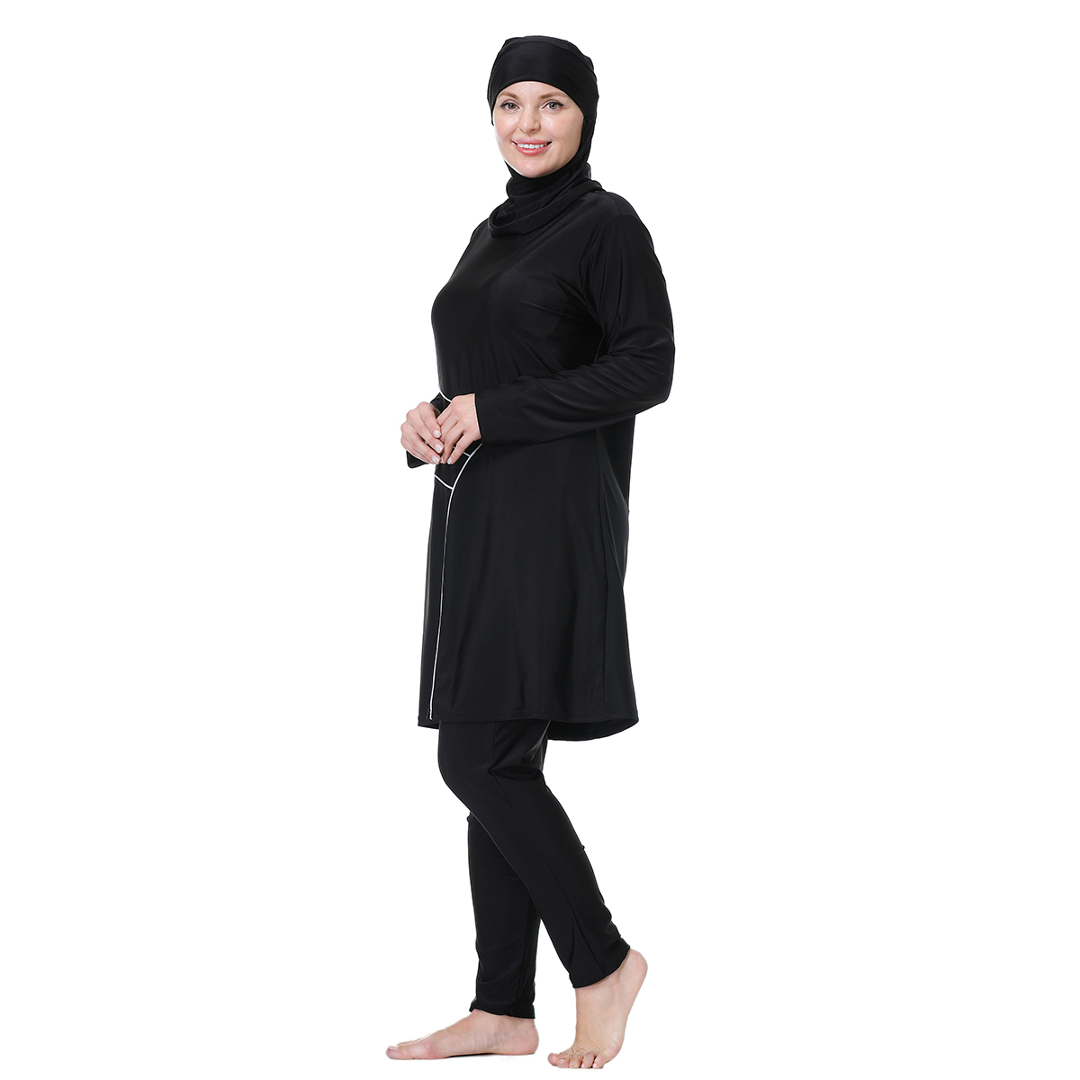 H1029 Baju Renang Muslimah Ful - Womens Suit ulasan dan harga