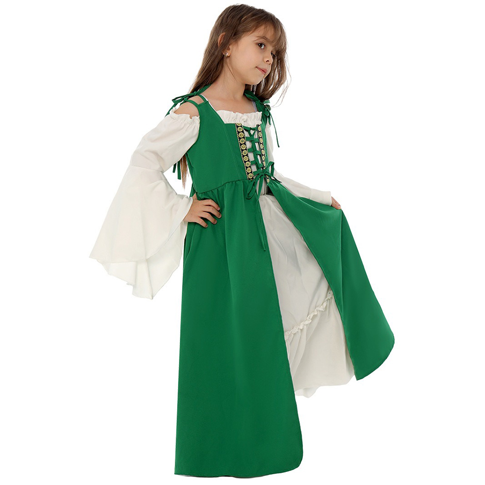 Gaun Halloween bergaya Abad Pe - Lace Dress ulasan dan harga