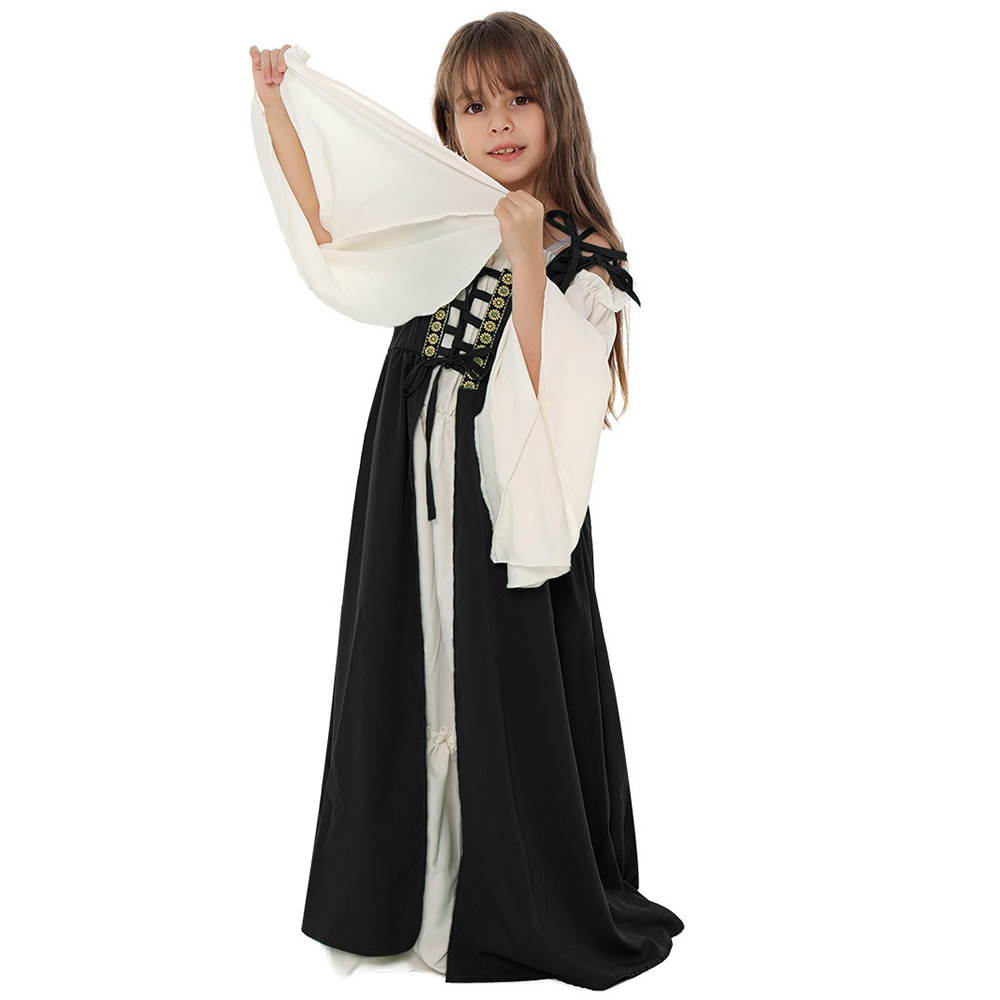Gaun Halloween bergaya Abad Pe - Lace Dress ulasan dan harga