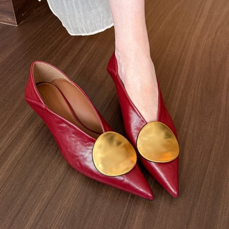 Sepatu Wanita Flat Slip On Uju - Womens Heels ulasan dan harga