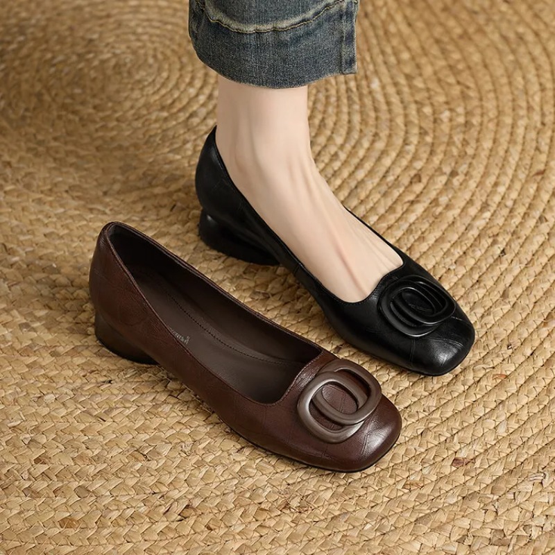 Sepatu Wanita Gaya Prancis, Se - Womens Heels ulasan dan harga
