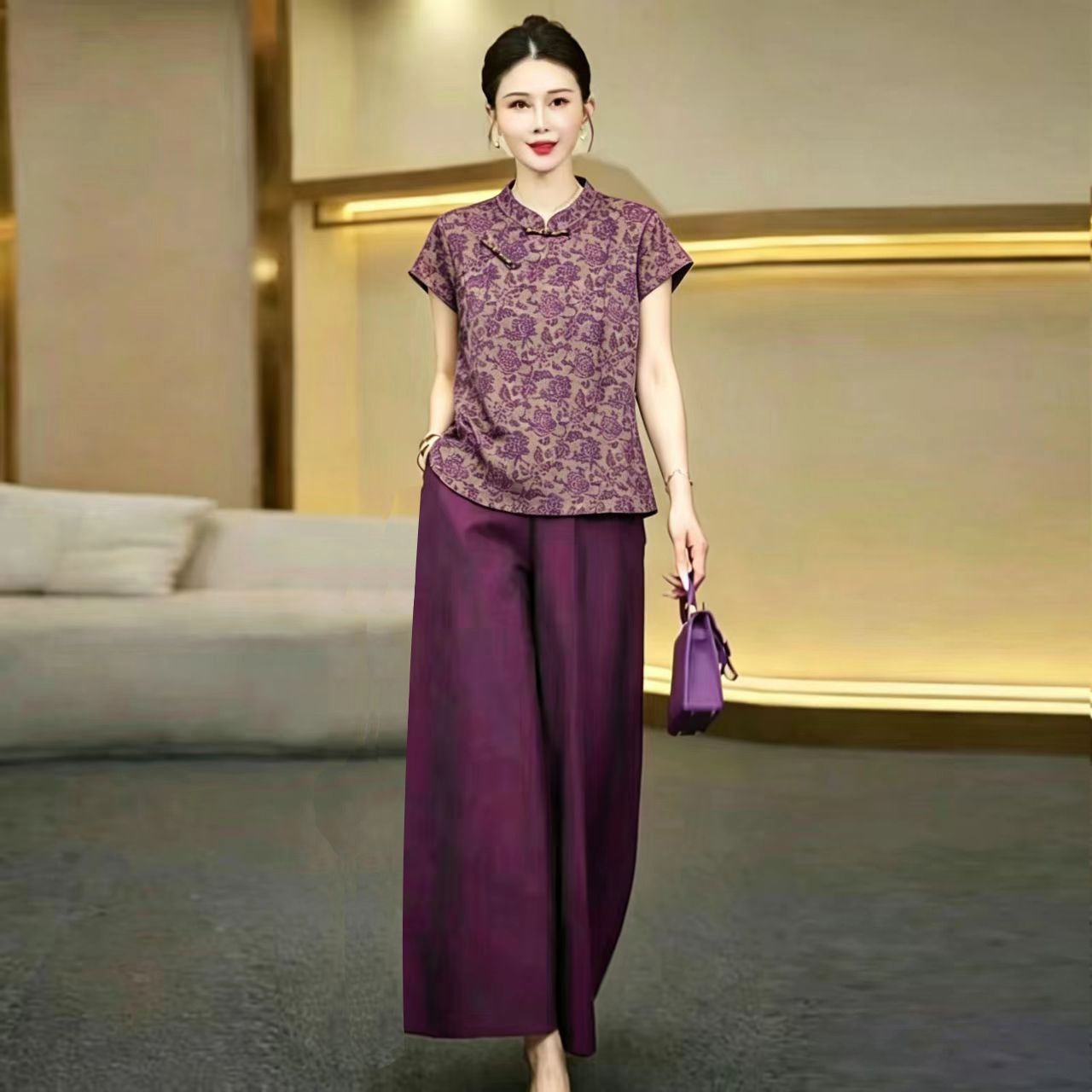 Setelan Sutra Musim Panas, Kem - Silk Blouse ulasan dan harga