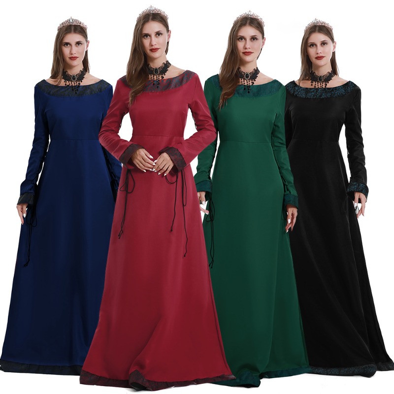Gaun Panjang Abad Pertengahan  - Lace Dress ulasan dan harga