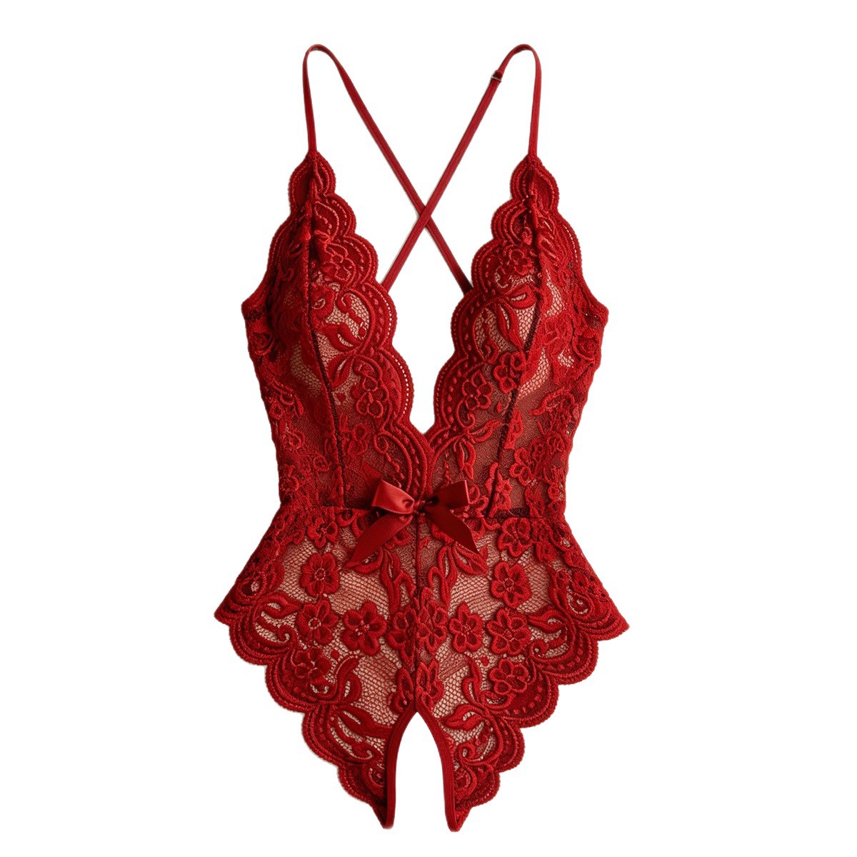 Lingerie Seksi Tanpa Celana Da - Lace Dress ulasan dan harga
