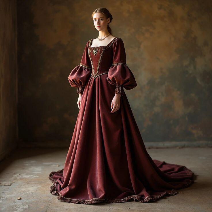 Gaun Malam Vintage Victorian B - Evening Gown ulasan dan harga
