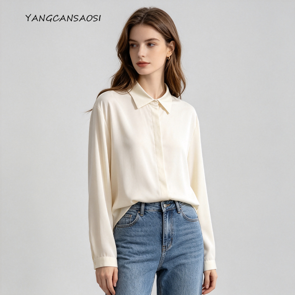 Koleksi Mode Wanita Ukuran Plu - Silk Blouse ulasan dan harga