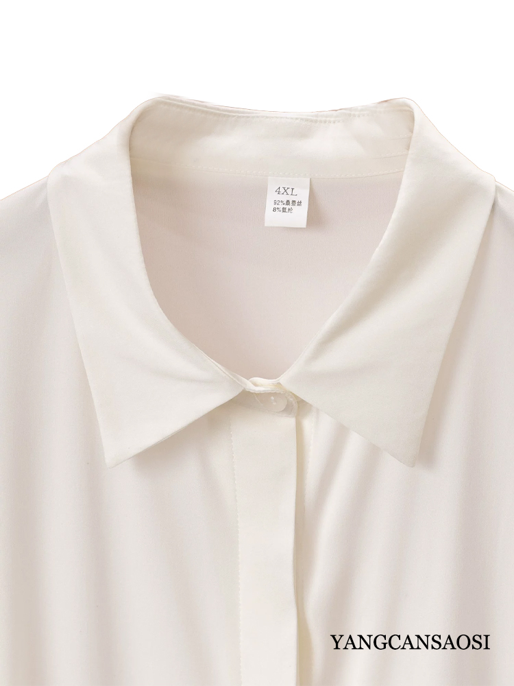 Koleksi Mode Wanita Ukuran Plu - Silk Blouse ulasan dan harga