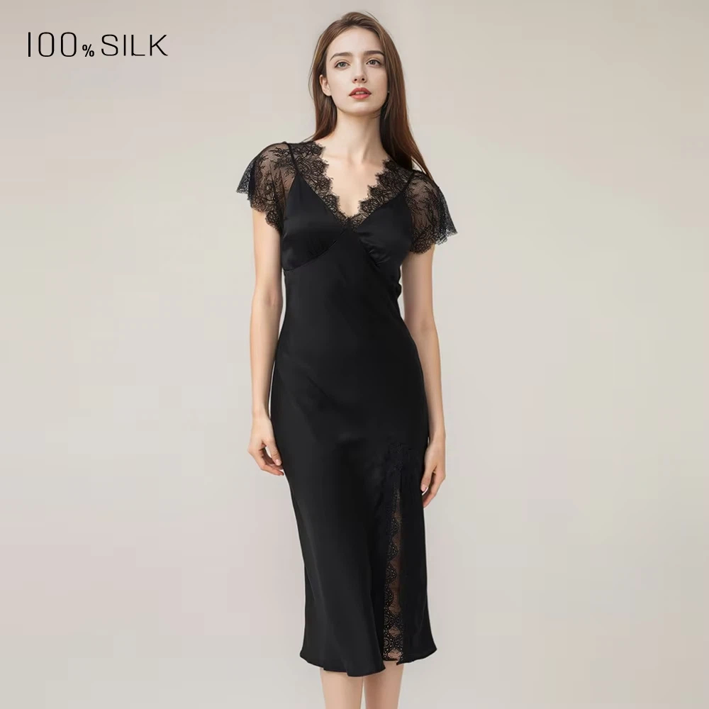 Gaun Tidur Wanita Seksi Berbah - Lace Dress ulasan dan harga