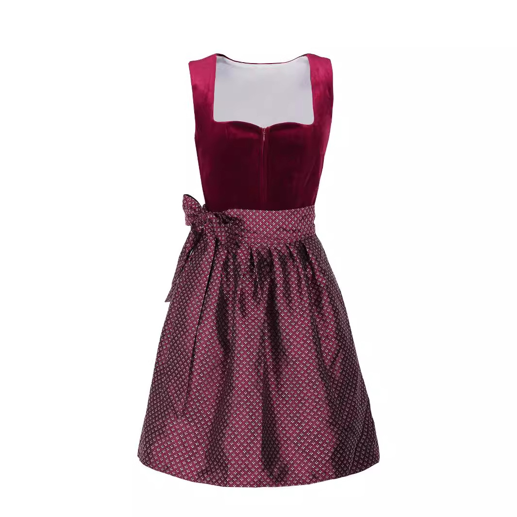 Kostum Pelayan Bir Oktoberfest - Midi Dress ulasan dan harga