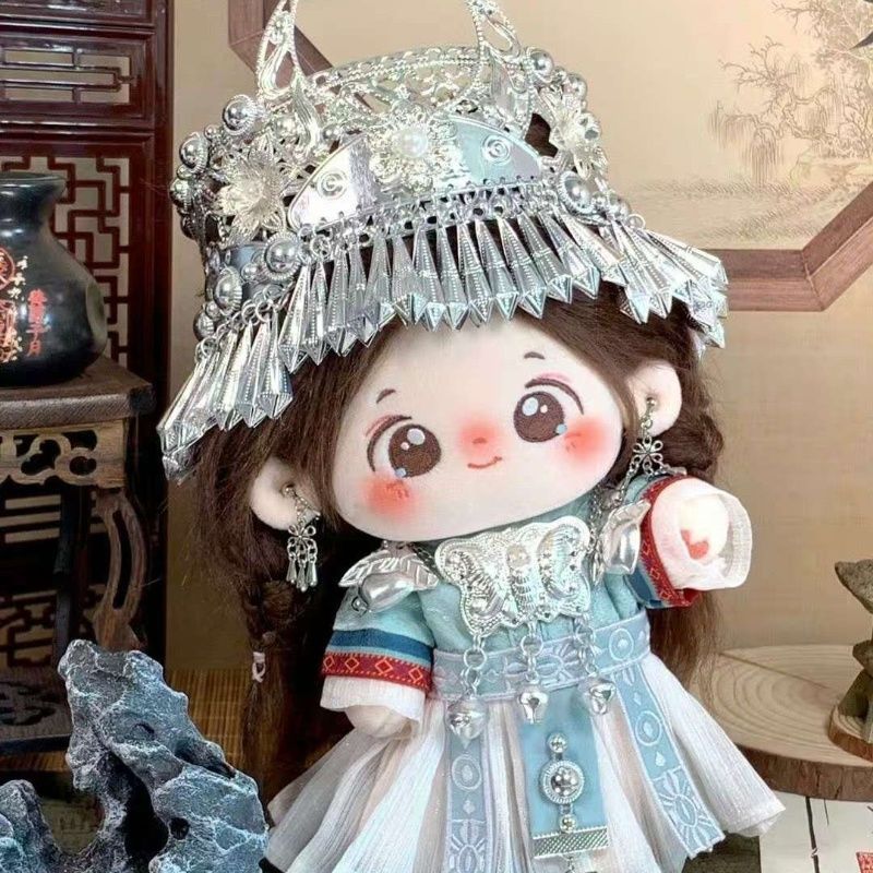 Boneka katun 20cm - Setelan pa - Formal Dress ulasan dan harga