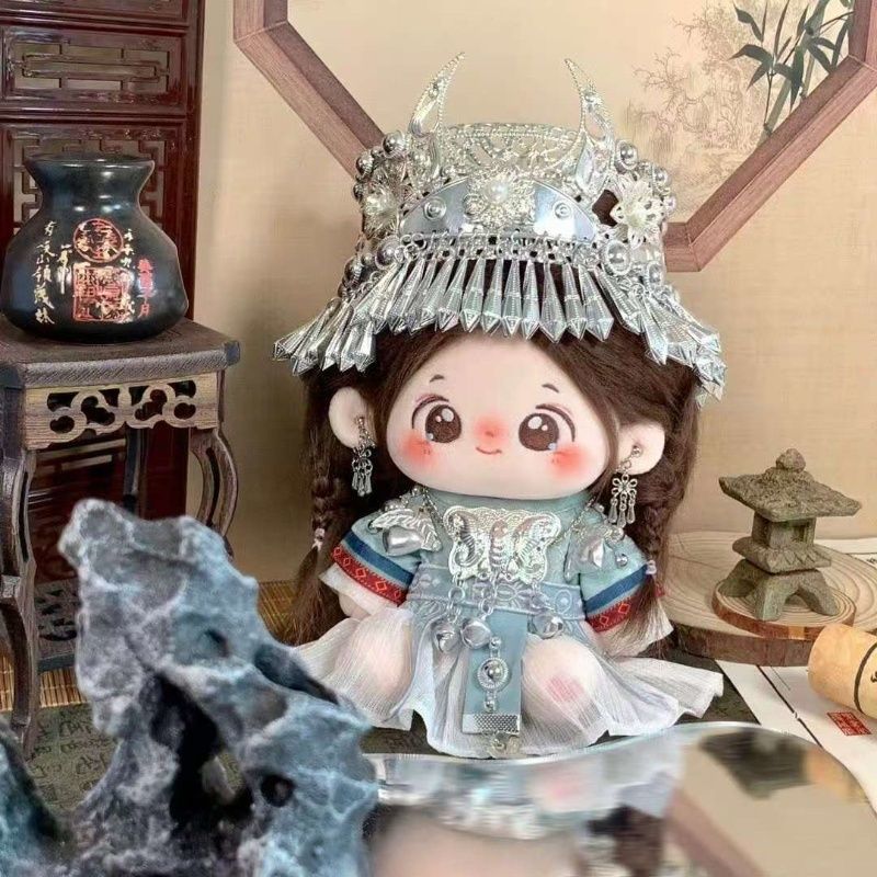 Boneka katun 20cm - Setelan pa - Formal Dress ulasan dan harga