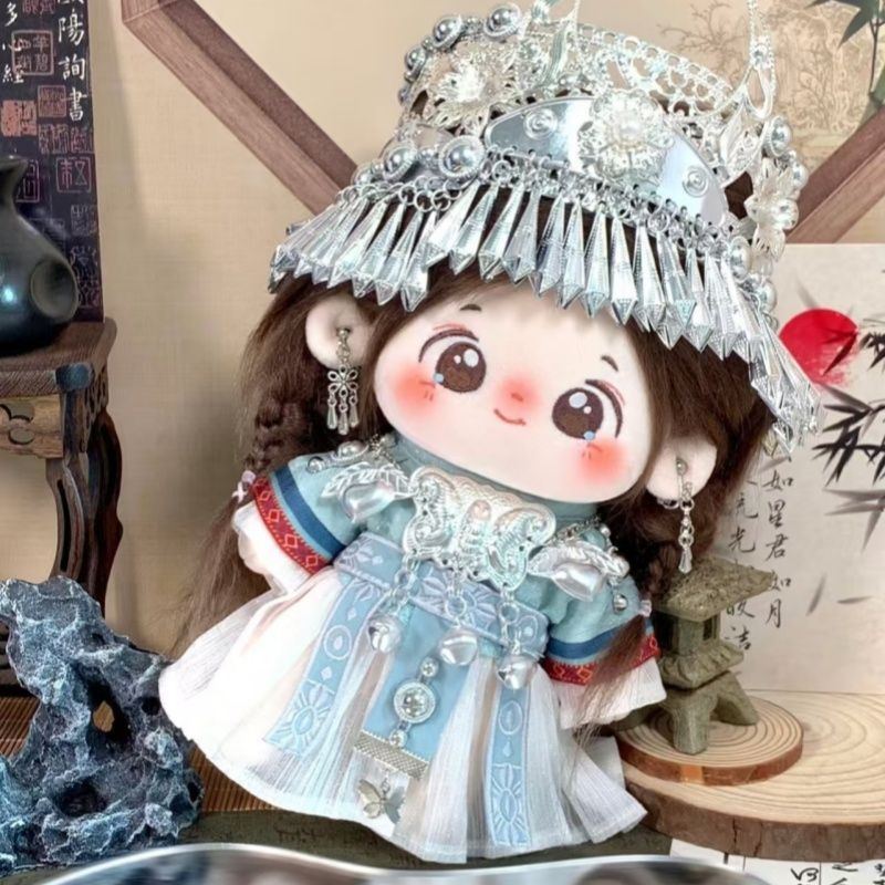 Boneka katun 20cm - Setelan pa - Formal Dress ulasan dan harga