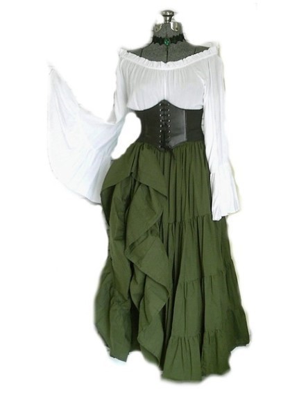 Gaun Lengan Panjang Pinggang T - Midi Dress ulasan dan harga