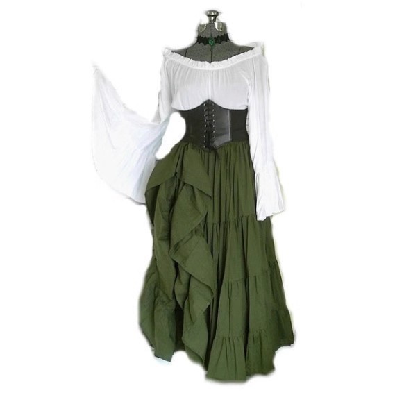 Gaun Lengan Panjang Pinggang T - Midi Dress ulasan dan harga