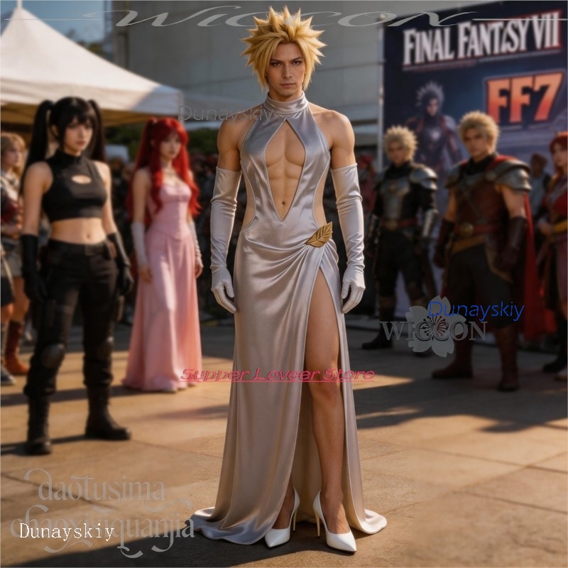 Kostum cosplay anime Halloween - Evening Gown ulasan dan harga