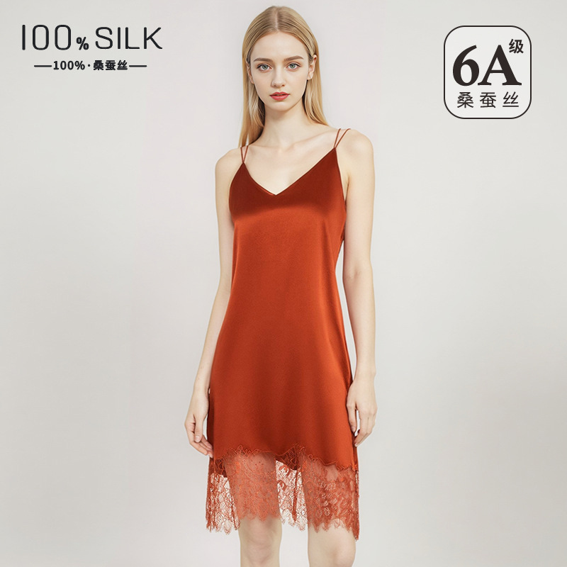 Gaun Tidur Sutra Es Seksi Wani - Lace Dress ulasan dan harga