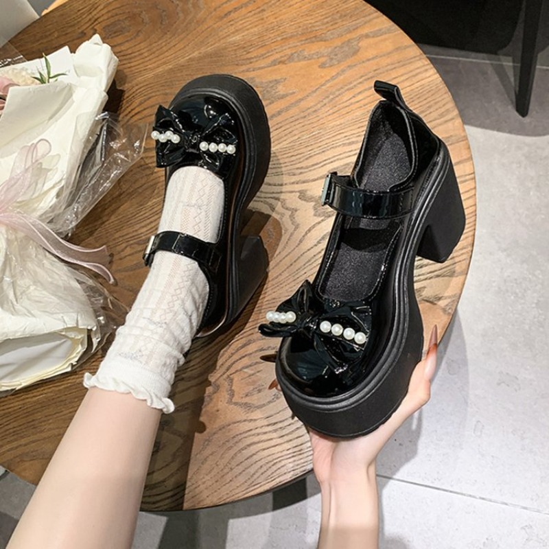 Sepatu Lolita 2026 Hitam Hak S - Womens Heels ulasan dan harga