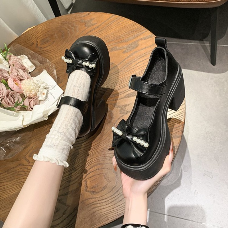 Sepatu Lolita 2026 Hitam Hak S - Womens Heels ulasan dan harga