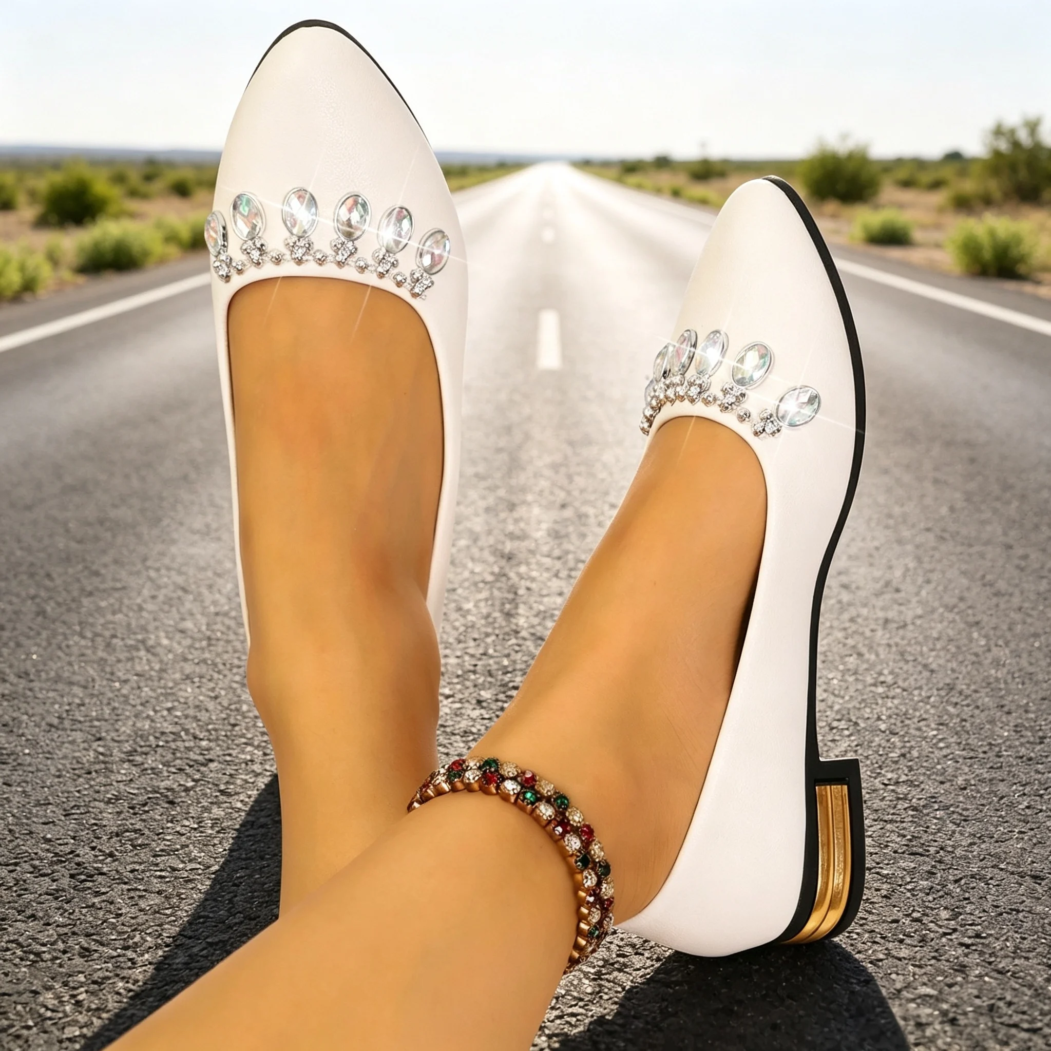 Sepatu Balet Wanita Model Poin - Womens Heels ulasan dan harga