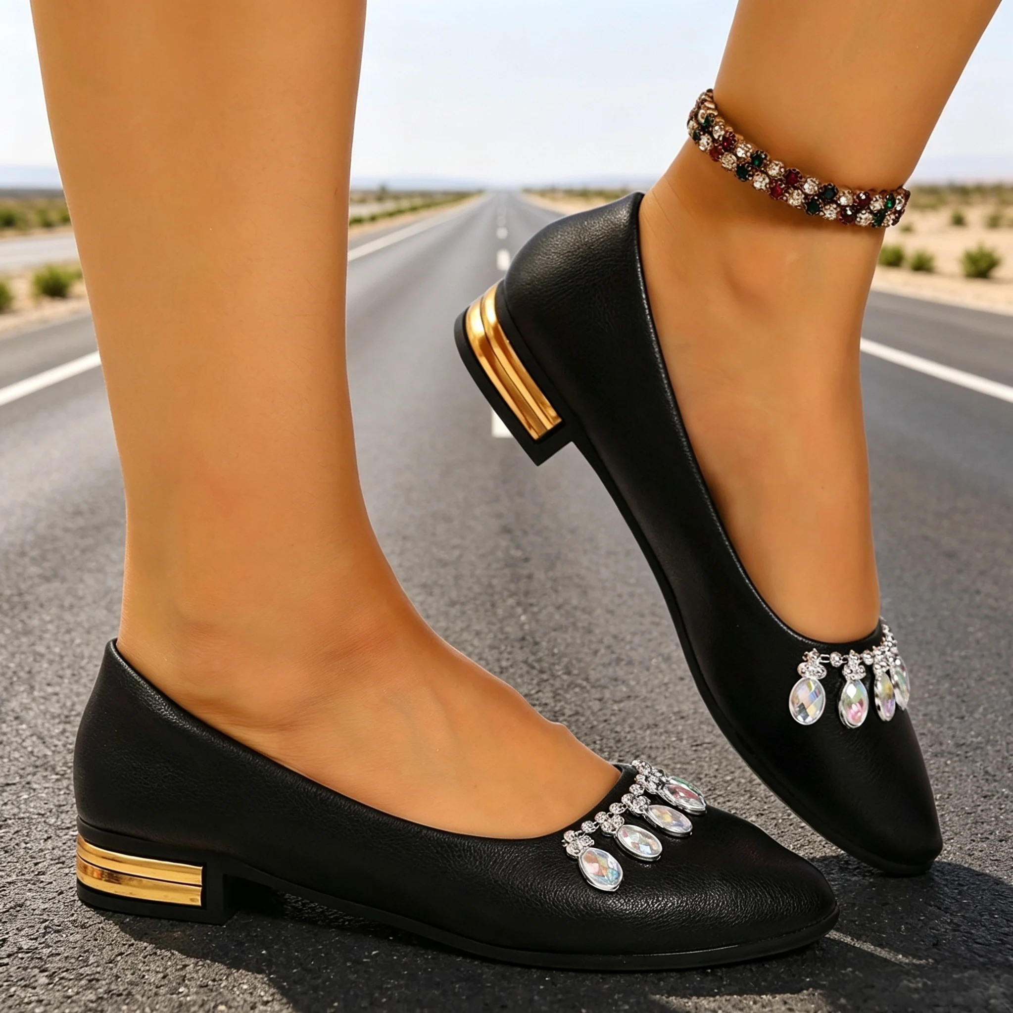 Sepatu Balet Wanita Model Poin - Womens Heels ulasan dan harga