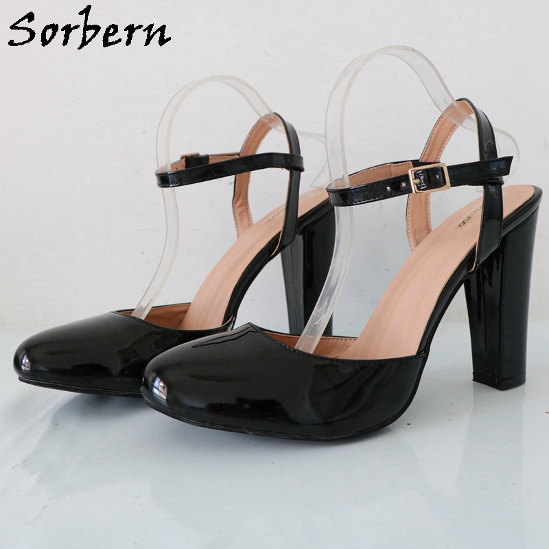 Sorbern sepatu hak tinggi hita - Pump Heel Block ulasan dan harga