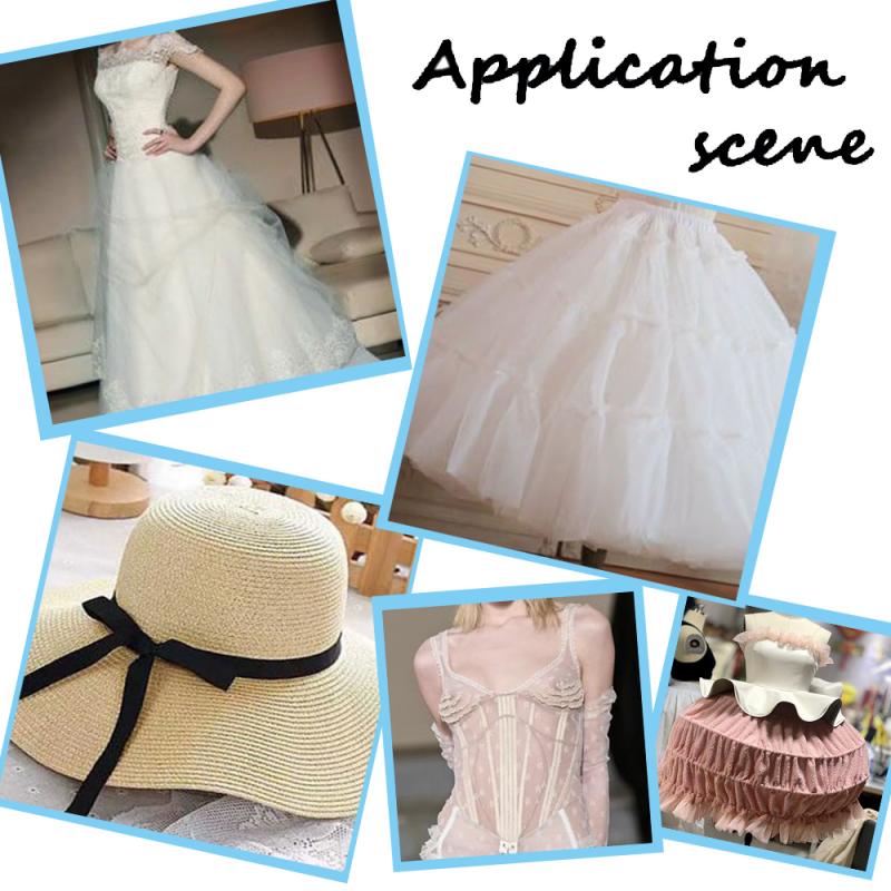 50 Yard/roll Pita Polyester Fi - Wedding Dress ulasan dan harga