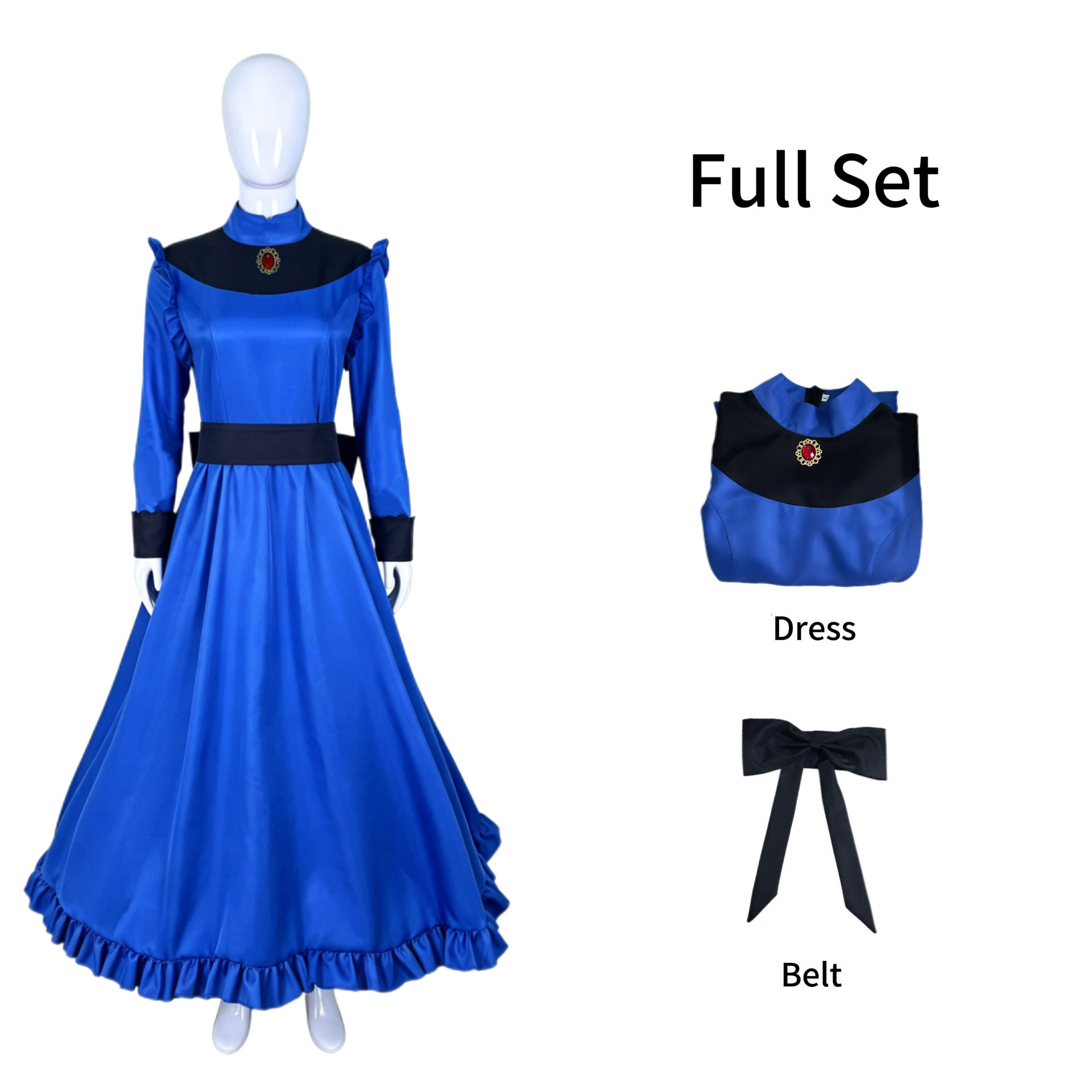 Kostum Cosplay Anime Yubaba un - Evening Gown ulasan dan harga