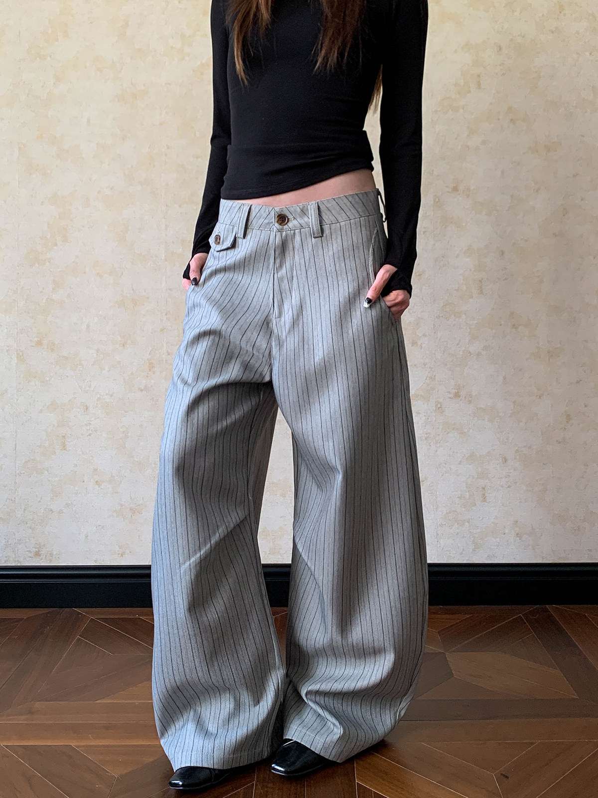 Celana Kasual Pria dan Wanita  - Tailored Trouser Wide ulasan dan harga