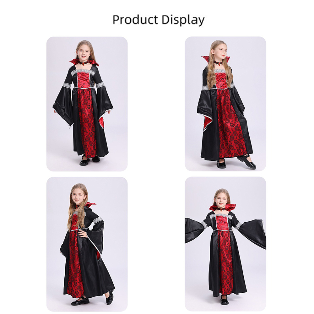 Kostum Penyihir Merah Hitam Ga - Women'S Red Formal Wear ulasan dan harga