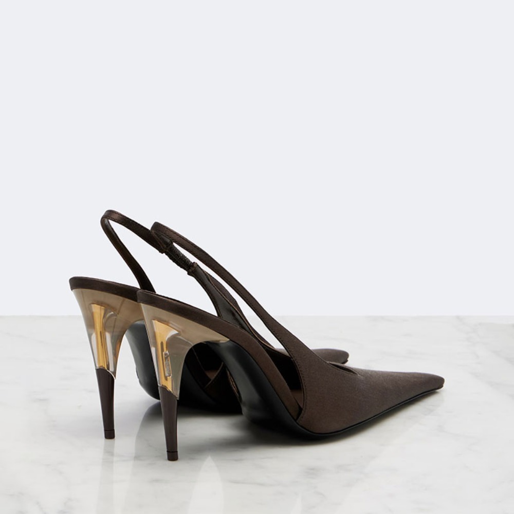 Sepatu Stiletto Wanita Berbaha - Formal Dress ulasan dan harga