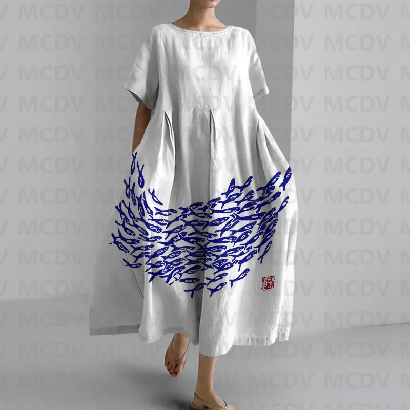 Gaun Midi kasual wanita, seni  - Midi Dress ulasan dan harga