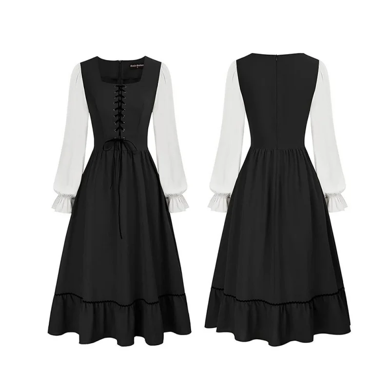 Gaun Midi Vintage Wanita Berga - Midi Dress ulasan dan harga