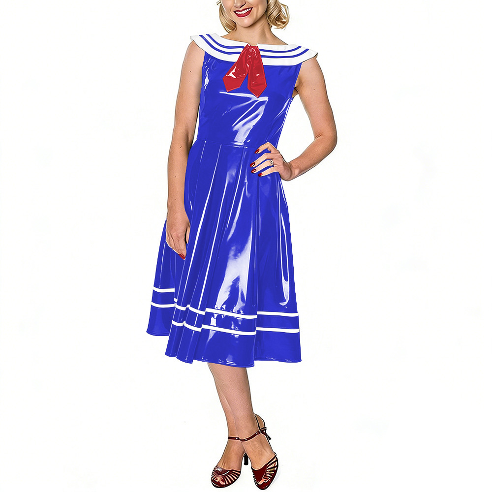 Gaun Sailor Vintage untuk Wani - Midi Dress ulasan dan harga
