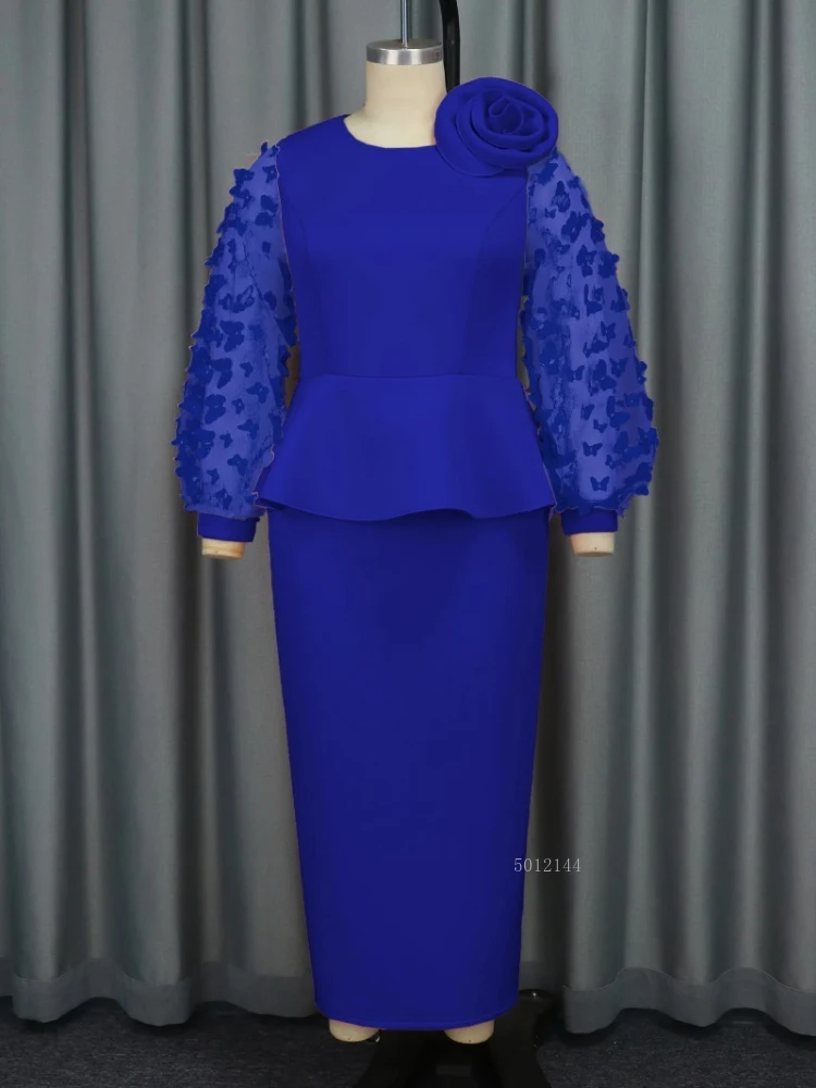 Gaun Maxi Panjang Afrika Ukura - Women'S Red Formal Wear ulasan dan harga