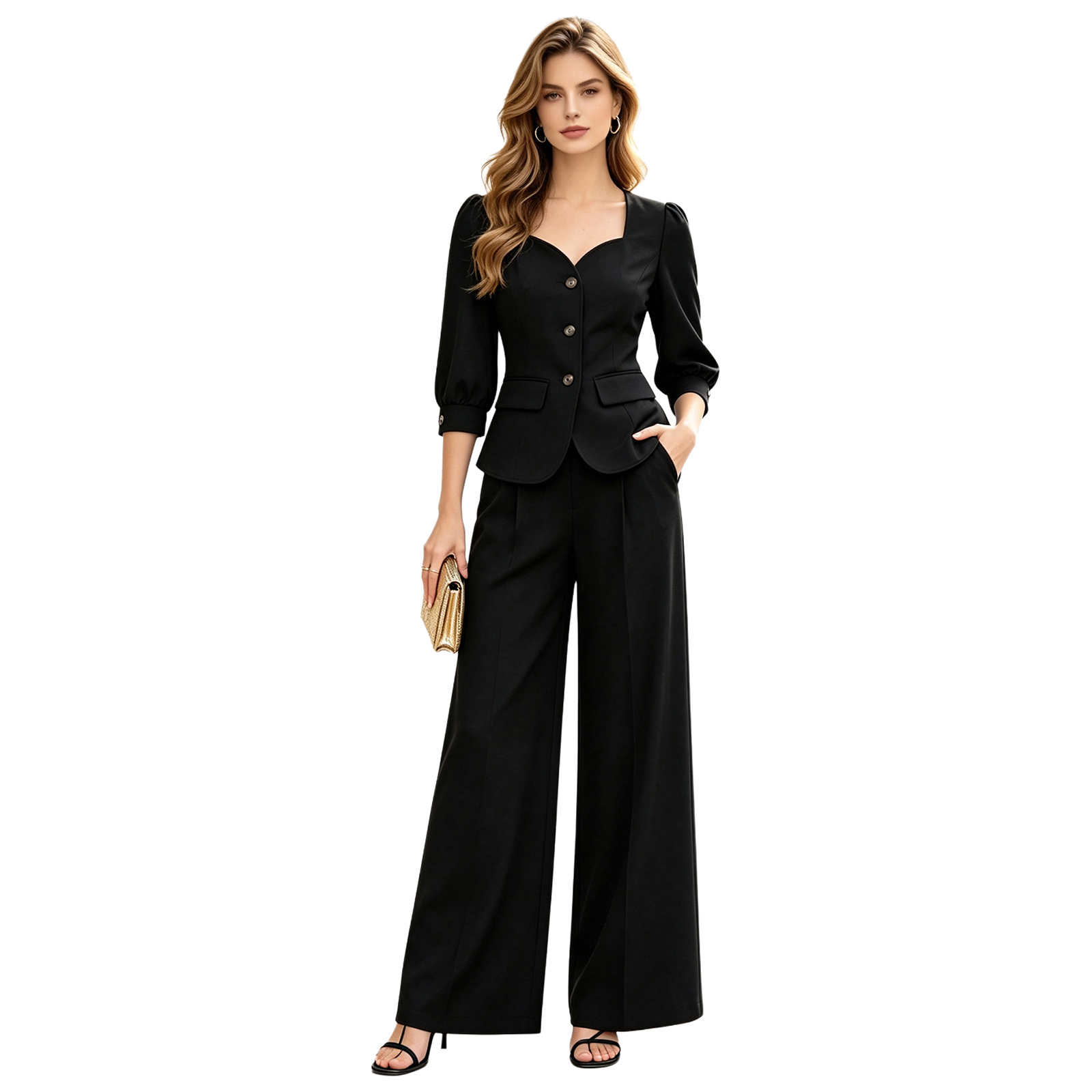 Setelan Jas Formal Wanita untu - Womens Blazer ulasan dan harga