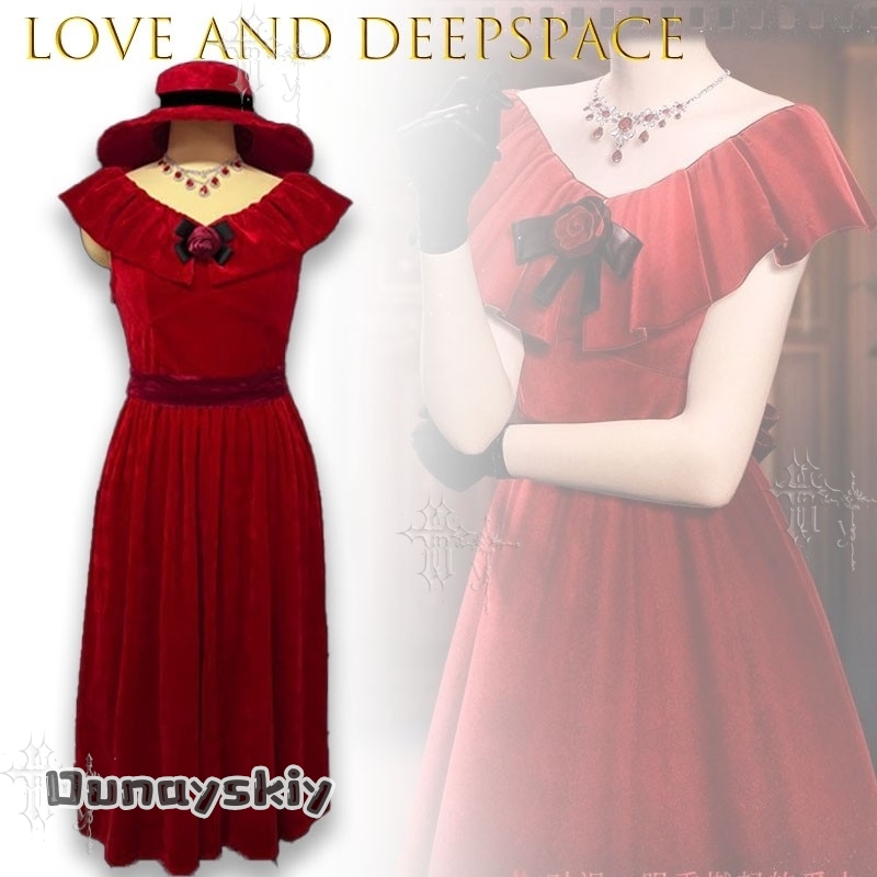 CR7.27*Love And Deepspace Burn - Evening Gown ulasan dan harga