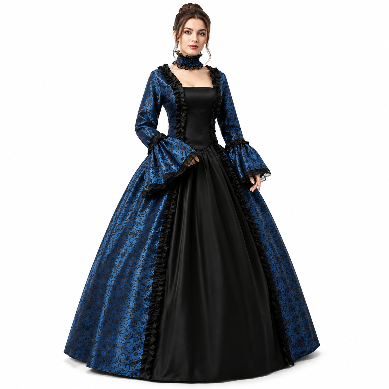 Gaun bergaya Gotik Abad Perten - Lace Dress ulasan dan harga