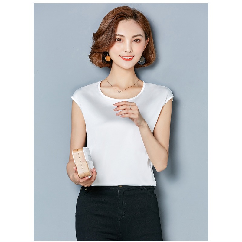 Rompi sutra seksi wanita tanpa - Silk Blouse ulasan dan harga