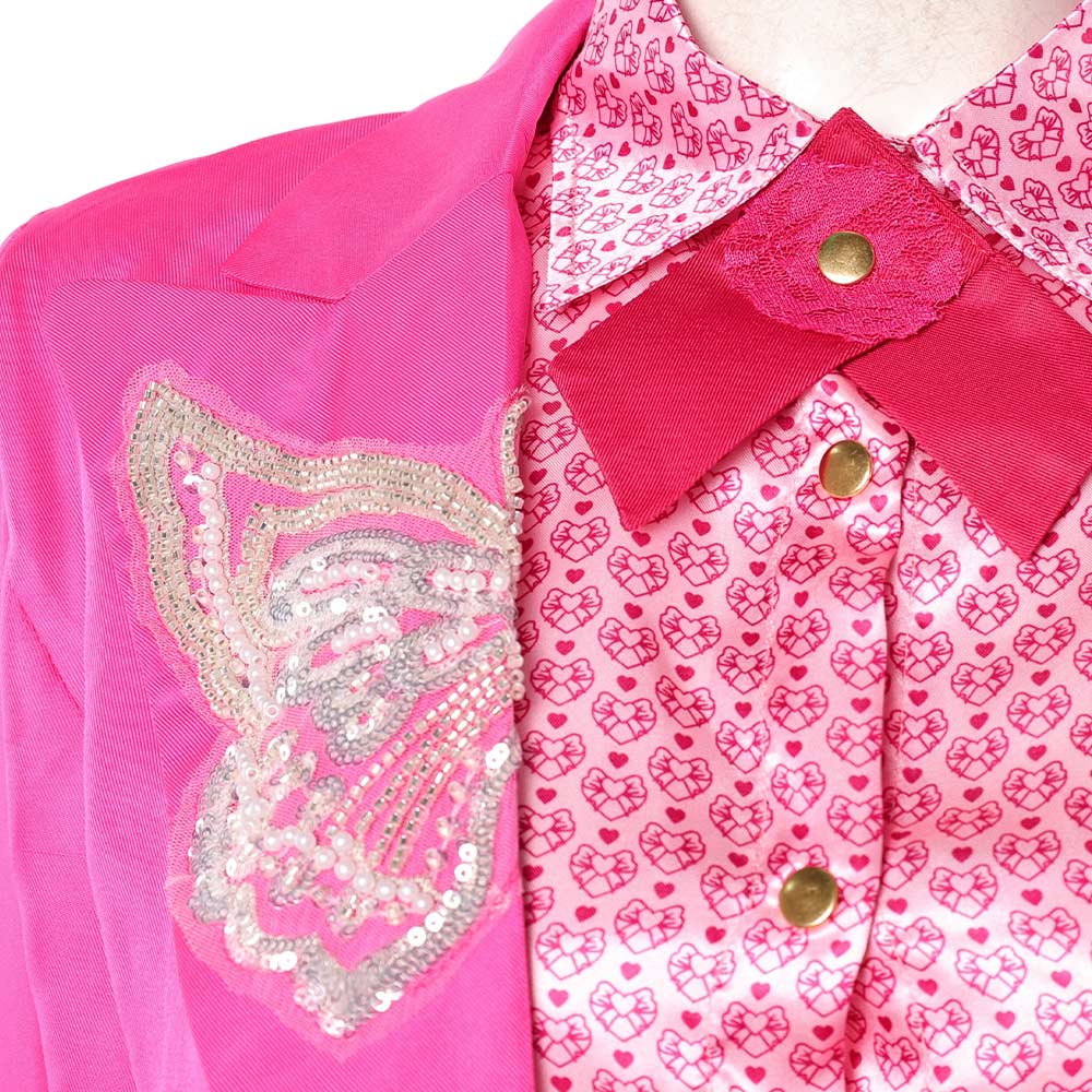 Kostum Cosplay Princess Pink o - Womens Blazer ulasan dan harga