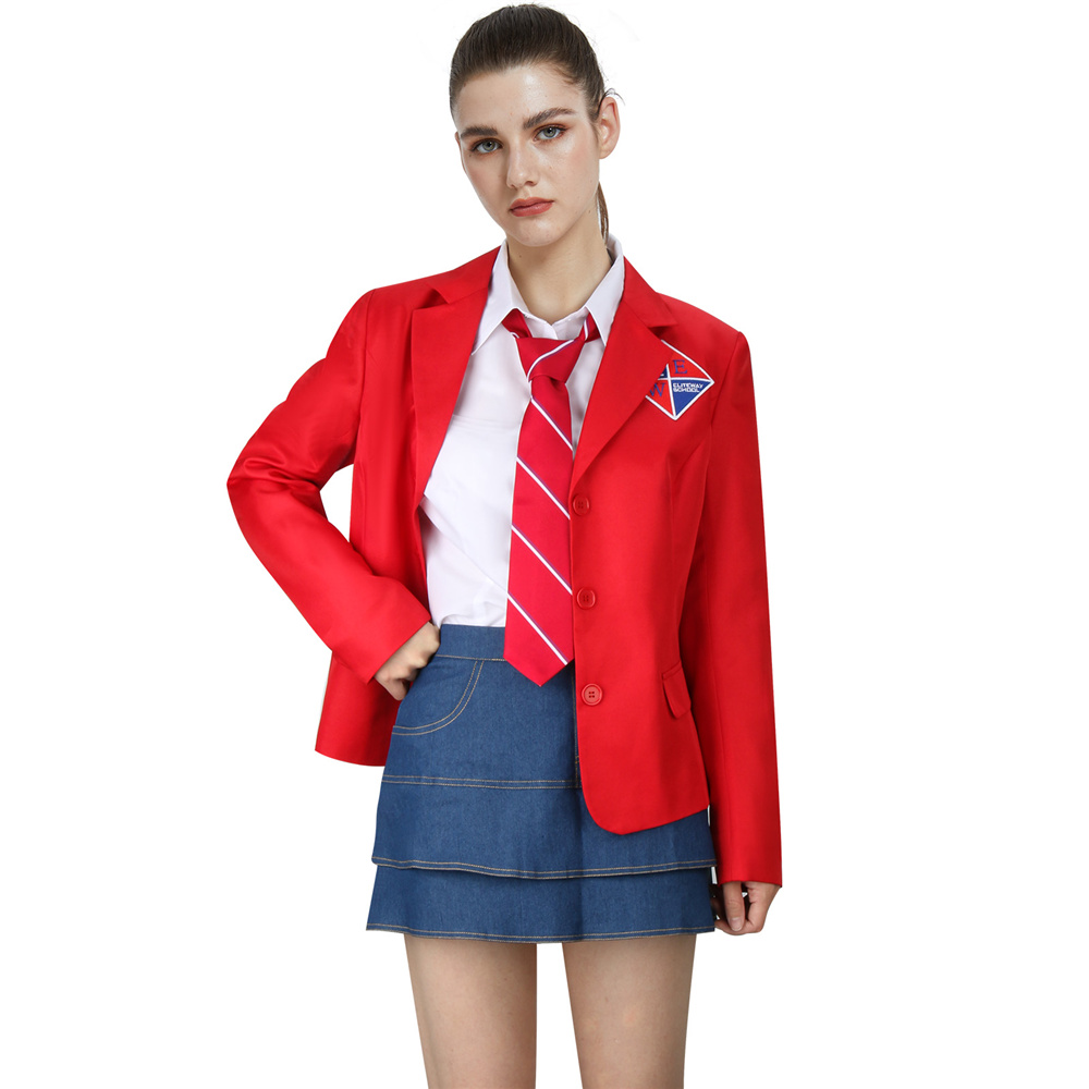 Kostum Cosplay Seragam Sekolah - Womens Blazer ulasan dan harga